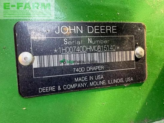 Cosechadora de Cereal - John Deere - s 790i