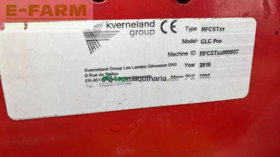 Cultivador - Kverneland - clc pro 5,0 meter