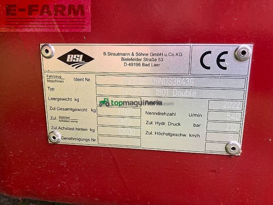 Remolqu esparcidor - Strautmann - verti-mix 1801 double