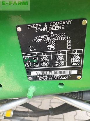 Tractor agrícola - John Deere - 6r150 / 6r 150