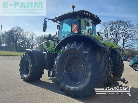 Tractor agrícola - Claas - axion 870 cmatic | frontzapfwelle | rtk