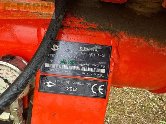 Cortacésped manual - Kuhn - gmd 4010 ff