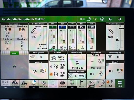 Tractor agrícola - John Deere - 6r130 *garantieverlängerung*