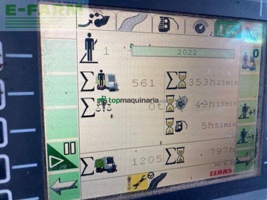 Cinta transportadora de forraje - Claas - cargos 8500