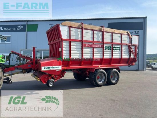 Cinta transportadora de forraje - Pöttinger - europrofi 3
