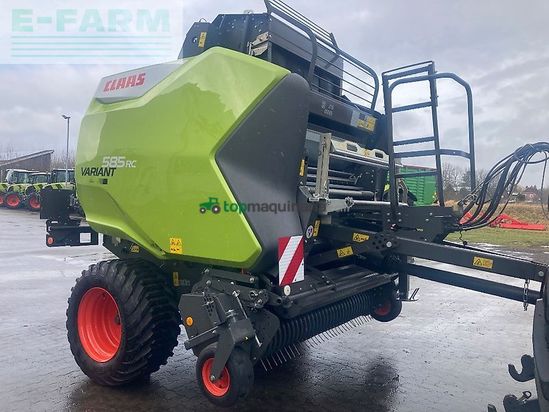 Empacadora gigant - Claas - variant 585 rc pro