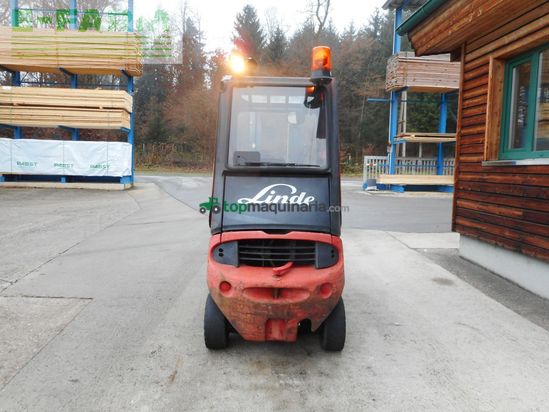 Elevadora - Linde - h20d-03 triplex 4,7m + ss + kabine mit heizung