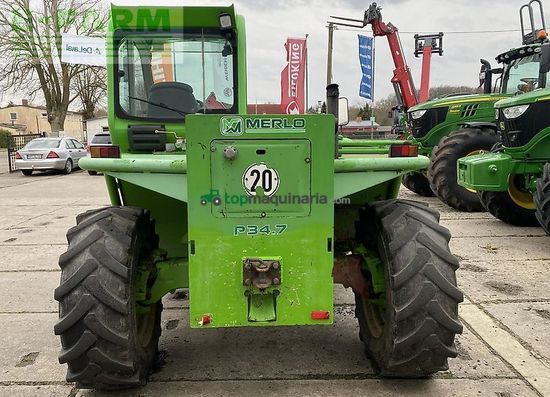 Telescopica - Merlo - p34.7 mit palettengabel