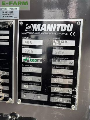 Telescopica - Manitou - mlt 735-120 ps