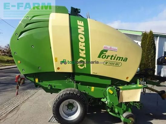 Empacadora gigant - Krone - fortima v 1800 mc rundballenpresse