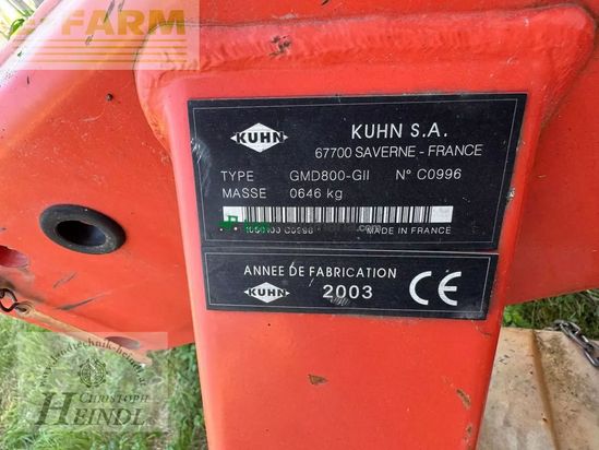 Cortacésped manual - Kuhn - gmd 800 g-2