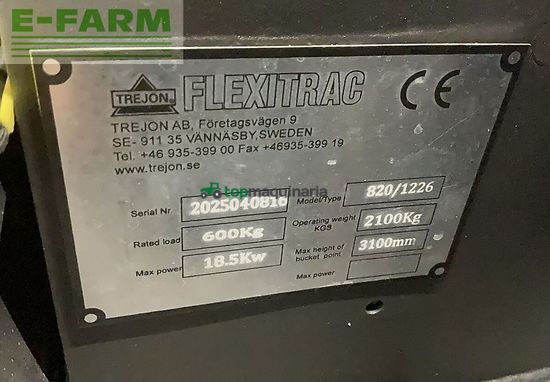 Minicargadora - Trejon - flexitrac 1226lrf