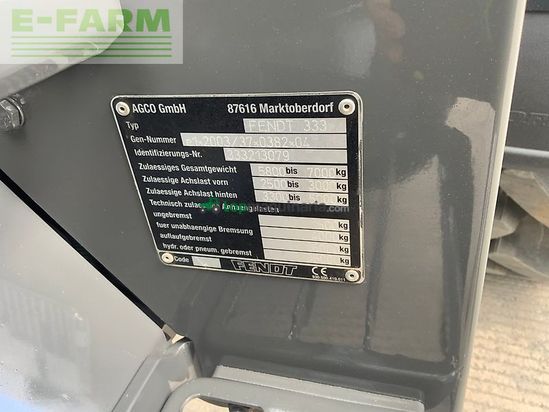 Tractor agrícola - Fendt - 210 tractor (st23988)