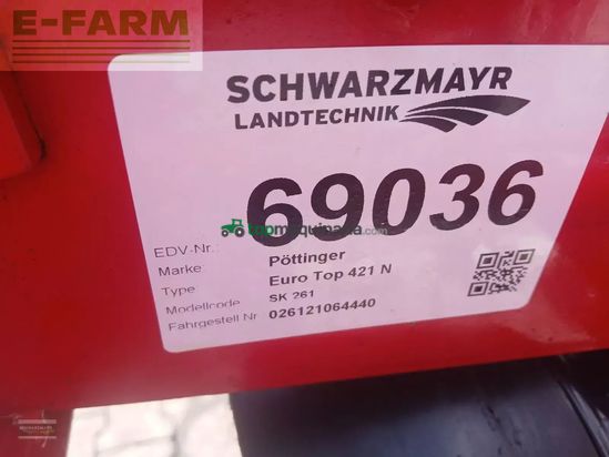 Rastrillo - Pöttinger - euro top 421 n