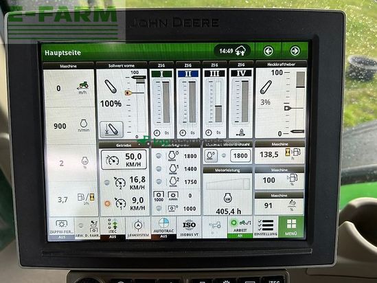 Tractor agrícola - John Deere - 8r370