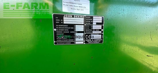 Cosechadora de Cereal - John Deere - 9880 STS