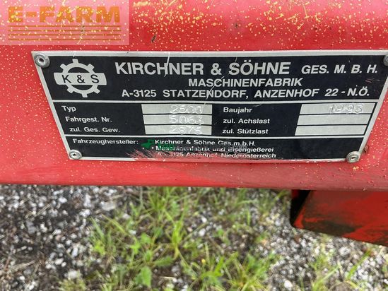 Cisterna - Kirchner - vakuumfass 2000