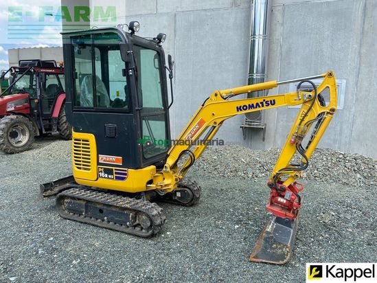 Excavadora - Komatsu - pc16r-3hs minibagger