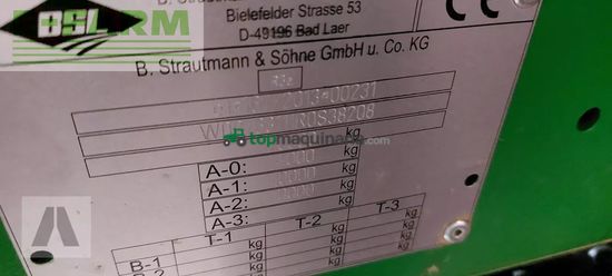 Remolqu agrícola - Strautmann - magnon cfs 10-430