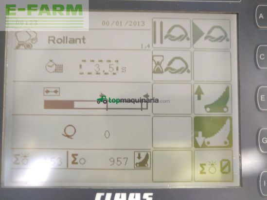 Empacadora gigant - Claas - rollant 520 rc
