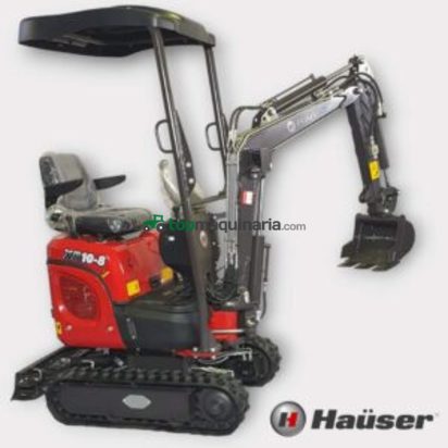 Excavadora - MINIRETROEXCAVADORA HAÜSER XR10-8 1T.