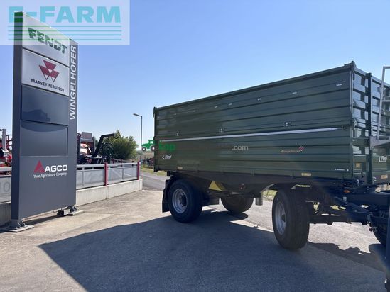 Remolqu agrícola - Fliegl - 18t kipper dk 180 maxum fox