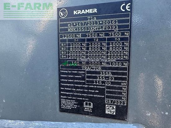 Minicargadora - kramer - kl 55.8t