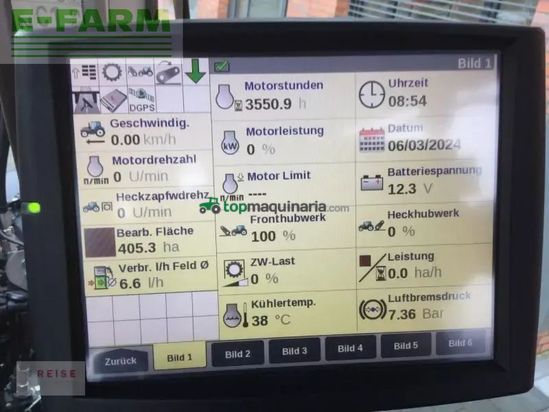 Tractor agrícola - Case IH - maxxum 145 mc ad 8 MC