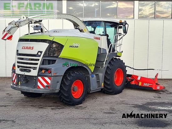 Cosechadora de Cereal - Claas - jaguar 940 498 including kemper 360 plus