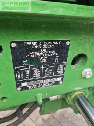 Tractor agrícola - John Deere - 6r 175 my24 ap 40