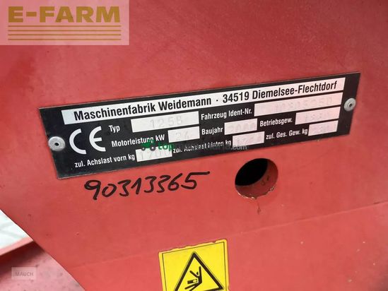 Telescopica - Weidemann - 1255p33 kardanwelle, hydrostat, joystick