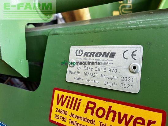 Cortacésped manual - Krone - easycut b 970