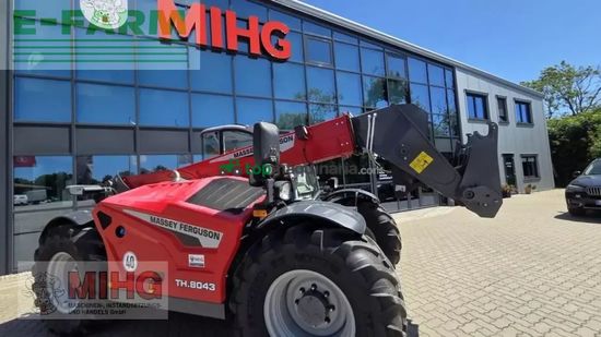 Minicargadora -  - massey ferguson th 8043