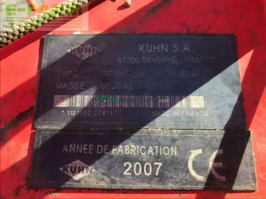 Henificador - Kuhn - gf 6401 mh