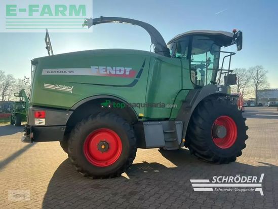 Cosechadora de Cereal - Fendt - katana 65 + kemper 375 plus