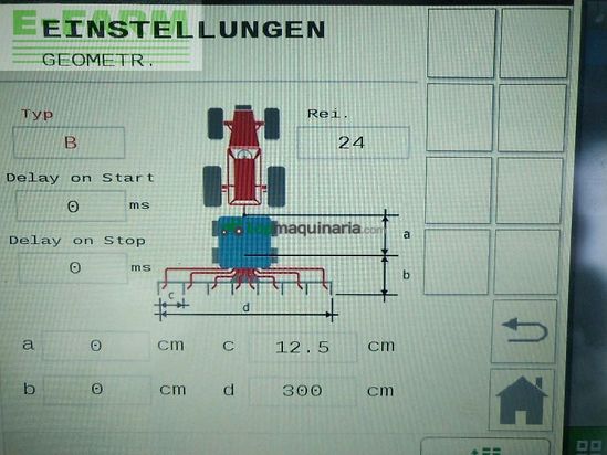 Sembradora - Maschio - alitalia 300 + dominator 300