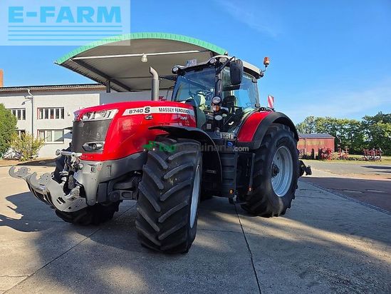 Tractor agrícola - Massey Ferguson - mf 8740s dyna-vt exclusive