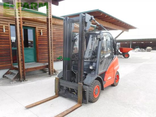 Elevadora - Linde - h40d mit vollkabine + rußfilter + seitenschieber