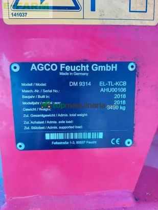 Cortacésped manual - Massey Ferguson - combine dm 9114