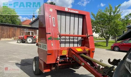 Empacadora gigant - Fiat - hesston 5670