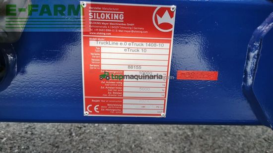 Remolqu esparcidor - Siloking - truckline etruck 1408-10