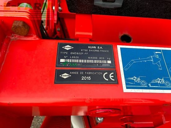 Cortacésped manual - Kuhn - gmd 802 f