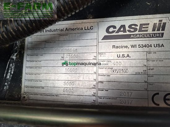 Cosechadora de Cereal - Case IH - af 7240