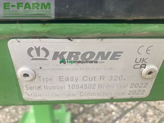 Cortacésped manual - Krone - easycut r320