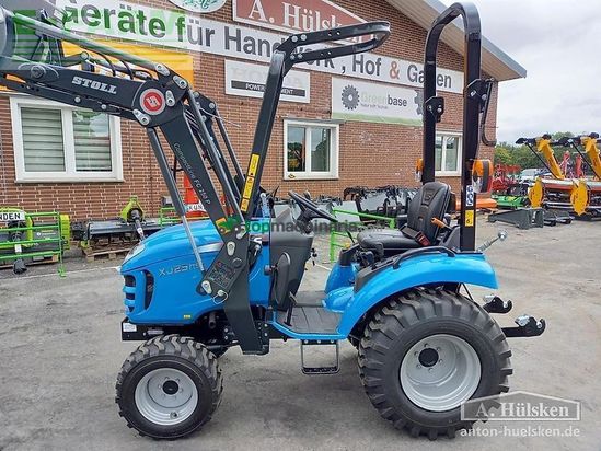 Tractor agrícola -  - kompakttraktor ls xj25 hst lifeline mit frontlader