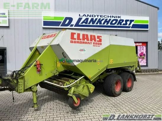 Empacadora gigant - Claas - quadrant 2200 rc