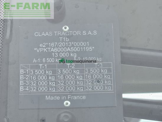 Tractor agrícola - Claas - axion 830 cebis