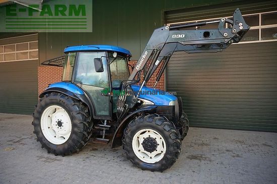 Tractor agrícola - New Holland - td80d mit quicke frontlader D