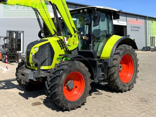 Tractor agrícola - Claas - arion 510 cis, fl 120 c frontlader