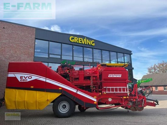 Cosechadora - arrancadora de patata - Grimme - evo 280